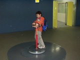 佐賀県立宇宙科学館の慣性モーメントの展示